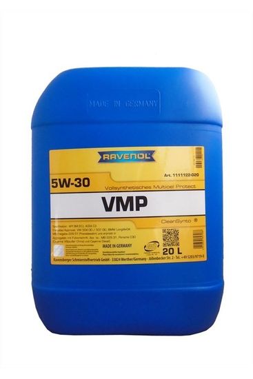 VMP 5W-30 RAVENOL Моторное масло 20 Литров