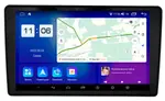 Магнитола для Ford Mondeo 4, Focus 2, S-Max/Galaxy и пр. (ШГУ овальное) - Parafar PF149LUX1RN2K на Android 13, Быстрая, QLED+2K, CarPlay, 4G SIM-слот