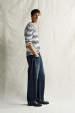 ЖАККАРДОВАЯ ФУТБОЛКА СВОБОДНОГО КРОЯ В ПОЛОСКУ — ZARA · 8054/395