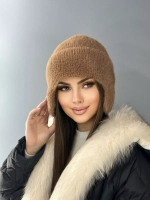 шапка ушанка зимняя пушистая