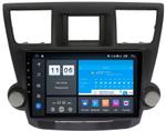 Магнитола для Toyota Highlander 2 2007-2013 XU40 - AK553R10-MTK-LTE Android 10, SIM-слот (крутилки активные)