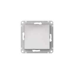 ATLASDESIGN AQUA 1-клавишный ПЕРЕКЛЮЧАТЕЛЬ, IP44, сх.6, 10АХ, мех., быстрозажим. клем., АЛЮМИНИЙ