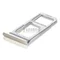 Sim лоток для Samsung Galaxy S6 Dual серебристый