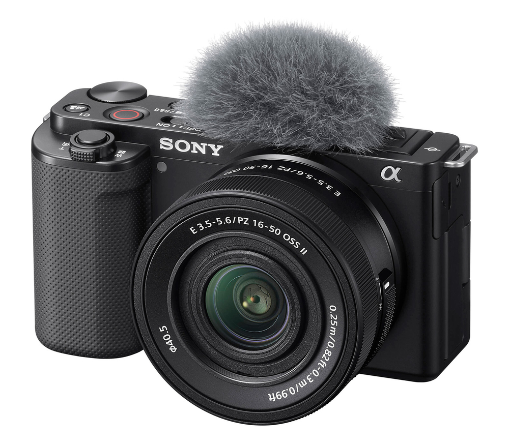 Беззеркальный фотоаппарат Sony ZV-E10 Kit + 16-50 II черный (уцененный)