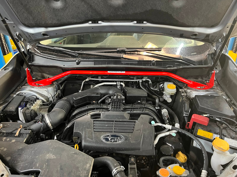 Распорка передних стоек (цельная) Subaru Forester 5 (SK) АТМО (ПОД ЗАКАЗ)