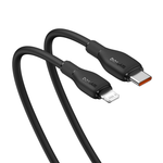 Кабель-зарядка Type-C на Lightning Baseus Pudding 20W 1.2м (P10355701111-00) черный