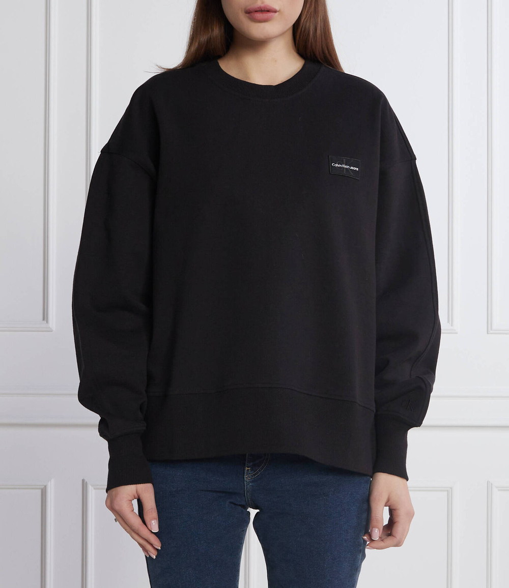 Худи badge CALVIN KLEIN JEANS - черный(J20J219755)