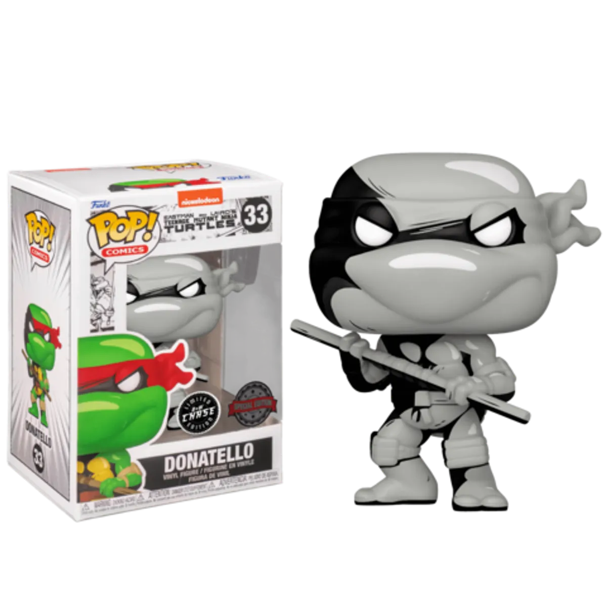 Фигурка Funko POP! TMNT Comics: Donatello (Chase Exc) (33)