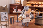Фигурка RIBOSE Tea Time Cats Meow Town Bakery Customer British Shorthair Cat Чайные кошечки: Британская короткошёрстная кошка