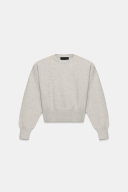 ZARA СВИТЕР С ПОДПЛЕЧНИКАМИ, СЕРЫЙ