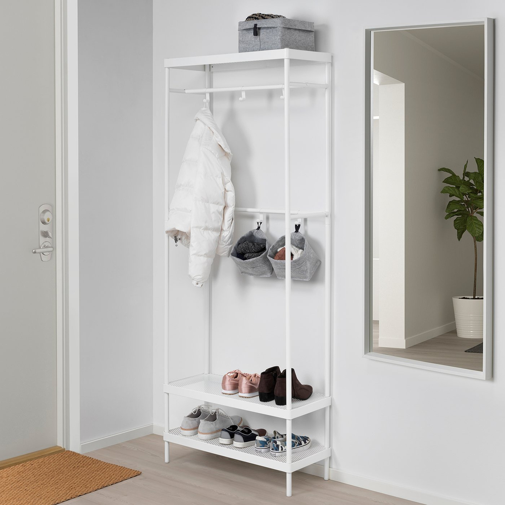 IKEA RAGGISAR  (ИКЕА РАГГИСАР)  -  Корзина, 3 шт. - серая