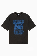 Футболка Puma Graphics Paradise Mindset Washed Boxy Tee - черный