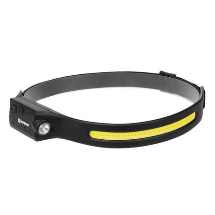 Фонарь налобный сенсорный LED-120 LM, COB-340 LM, IPX4, USB (N-FN-HL65) NISUS PRO