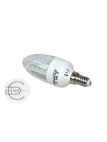 Светодиодная LED лампа C35 5W E14 тёпл 3шт