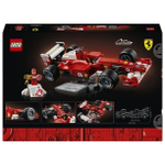 Конструктор Лего Иконс Ferrari F2004 и Михаэль Шумахер 11375 | LEGO Icons Michael Schumacher Формула-1 735 деталей 18+