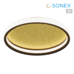 Потолочный светодиодный светильник Sonex 7736/60L MITRA LED SN 604 60Вт 3000-6500К D450 IP20 пульт ДУ SHIMMERS