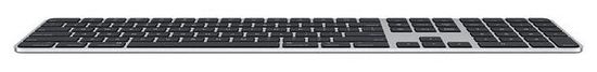 Беспроводная клавиатура Apple Magic Keyboard с Touch ID и цифровой панелью серый/черный, английская