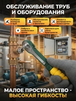 Ключ-трещотка Quick Ratchet, торцевой ключ 6,35, пневматическая отвертка с головкой 1/4 дюйма