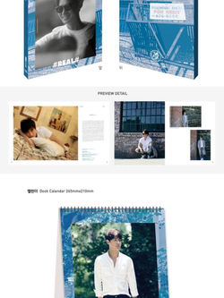 Альбом SHINHWA Jun Jin - #REAL# IN LA 2nd Min Album Repackage
