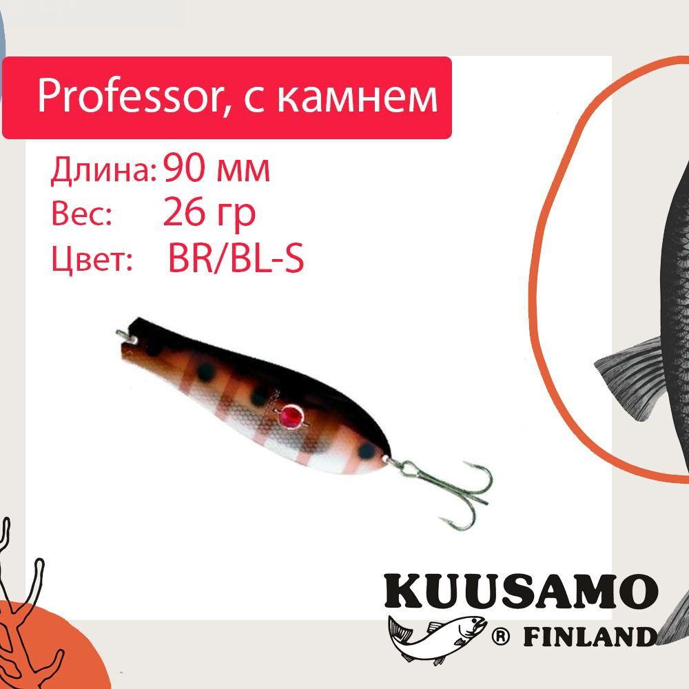 Блесна для рыбалки Kuusamo Professor