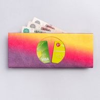 Кошелек NW Gradient, розовый