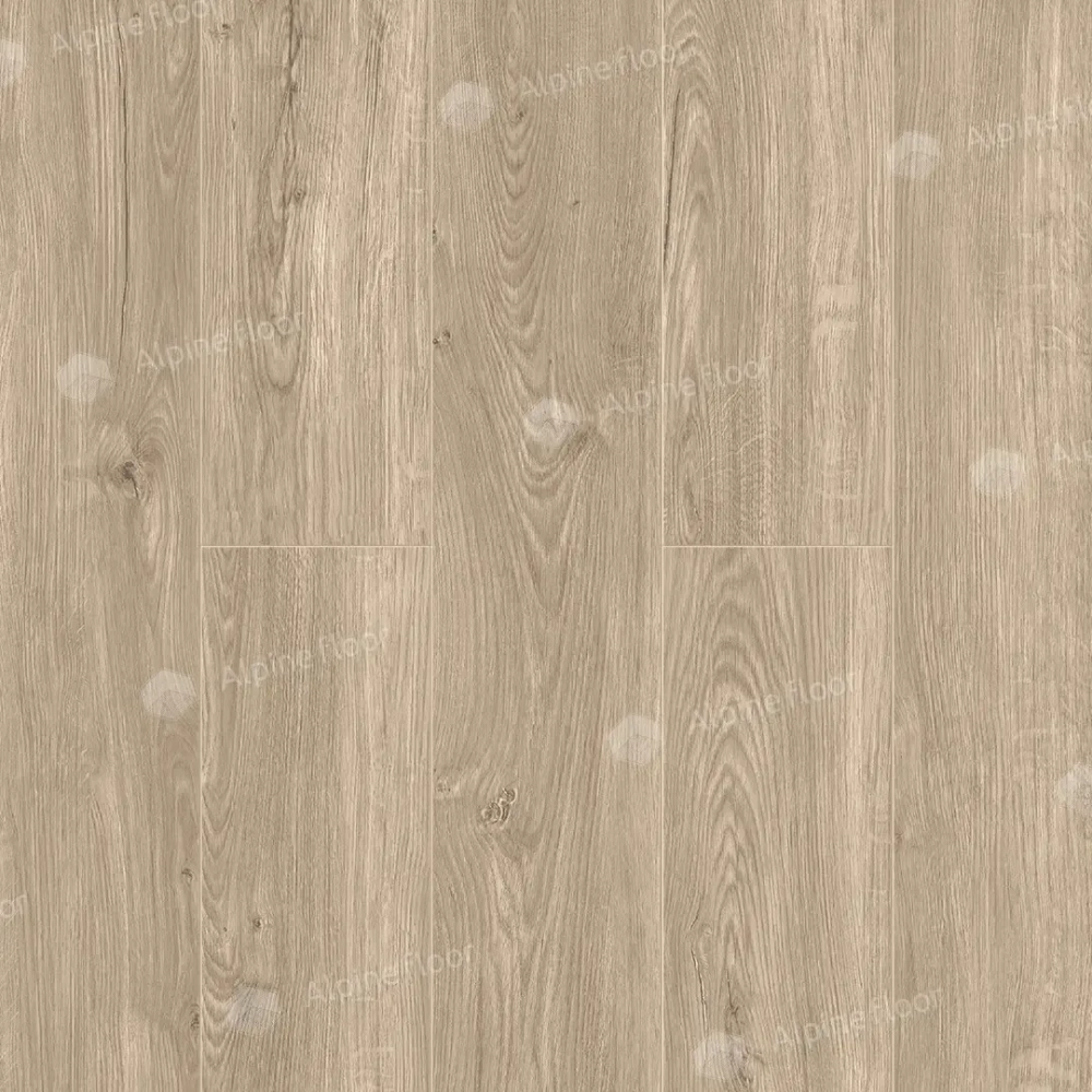 Каменно-полимерная плитка Alpine Floor Секвойя (Sequoia) Секвойя Коньячная ЭКО 6-2