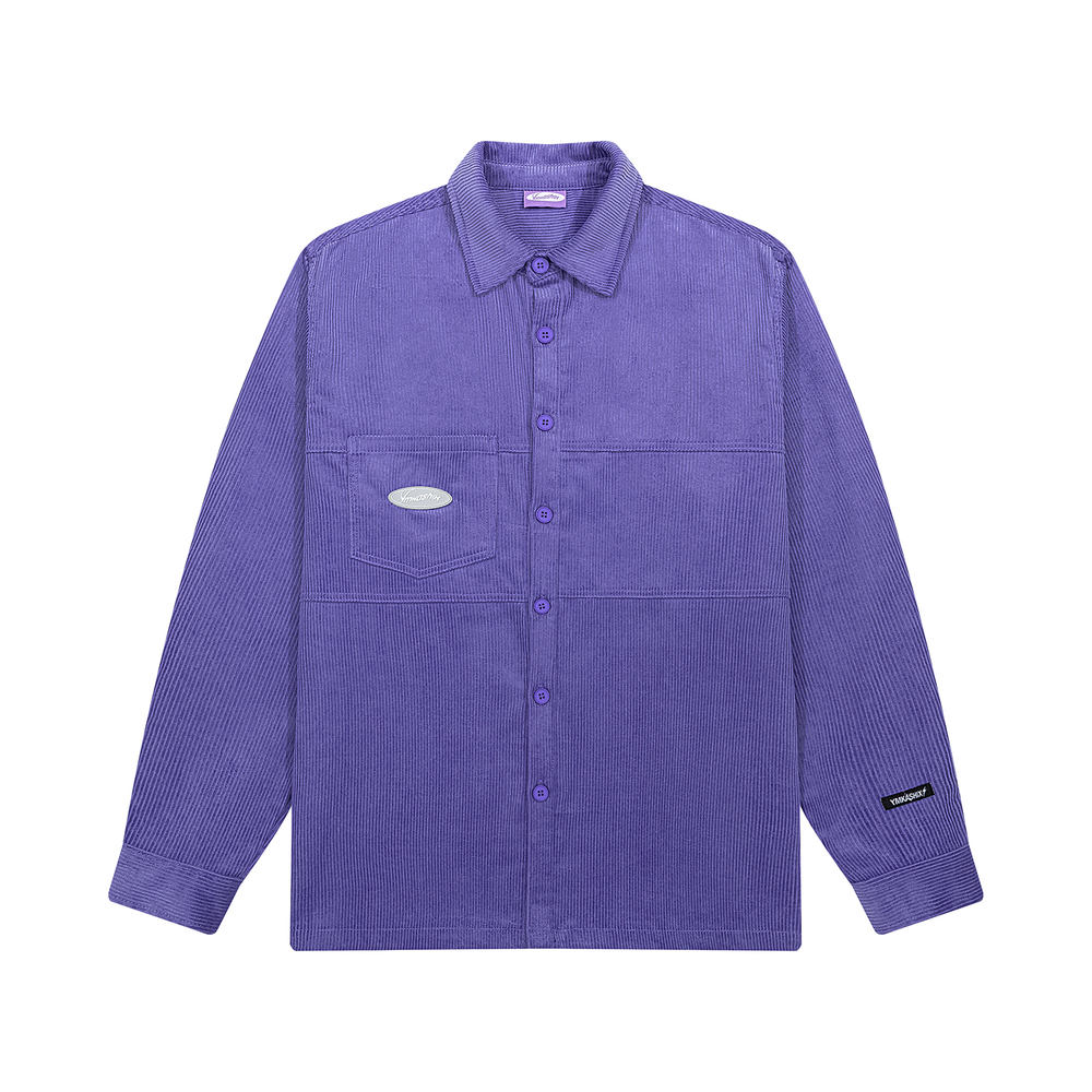 РУБАШКА YMKASHIX VELVET BUTTON