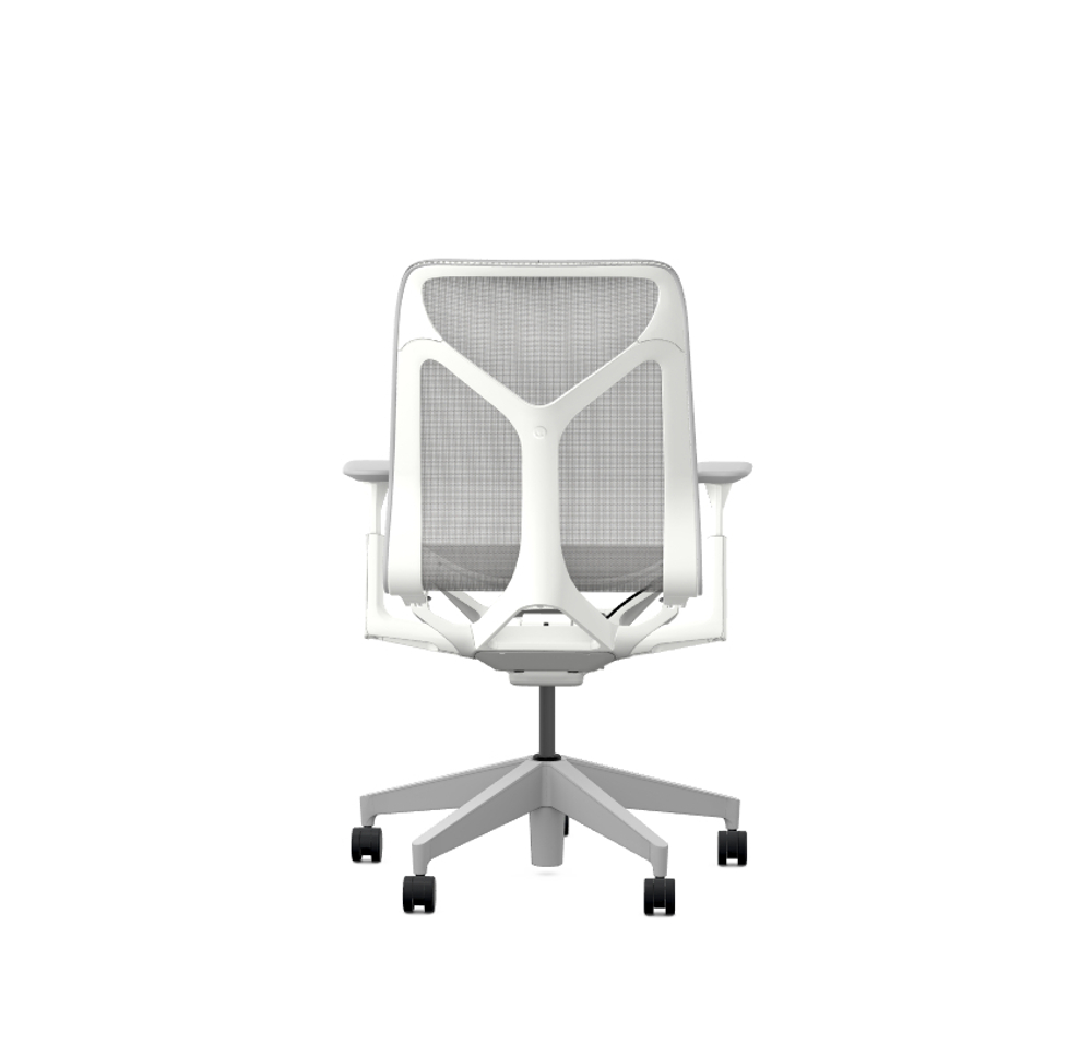 Кресло Herman Miller Cosm, средняя спинка, цвет Mineral, регулируемые подлокотники