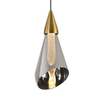 Подвесной светильник 3W 4000K V000108L 11049/1P Gold золотой Riflesso Indigo