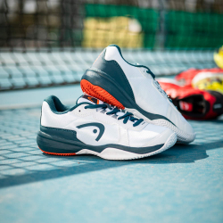 детские Кроссовки теннисные Head Sprint 3.5 Junior - white/orange