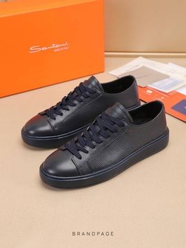 Кеды тёмно-синие от Santoni BP5-282540