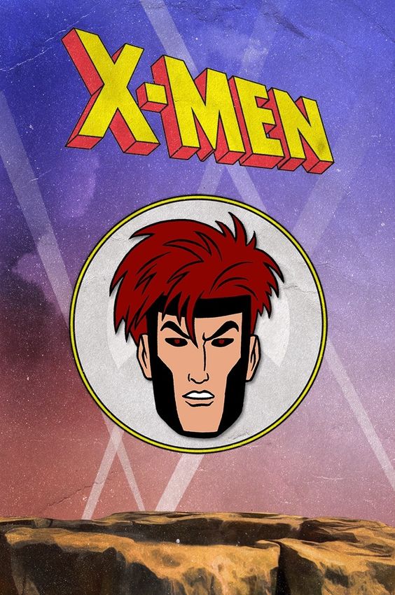 Металлический пин "X-Men (1992) Gambit"