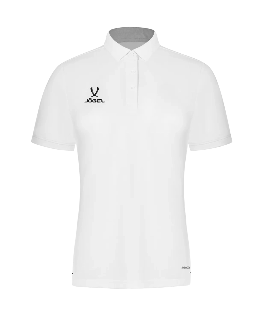 Поло женское JÖGEL PREMIER PerFormDRY CVC Polo W, белый