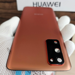 Крышка для Honor View 30 Pro (заднее стекло) "хорошее качество" цвет: оранжевый