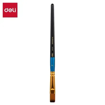 Кисть синтетика плоская № 14, Deli EC409-14