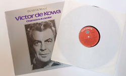 Винтажная виниловая пластинка LP In Memoriam Victor De Kowa (Chansons and Lieder) (Germany 1973)