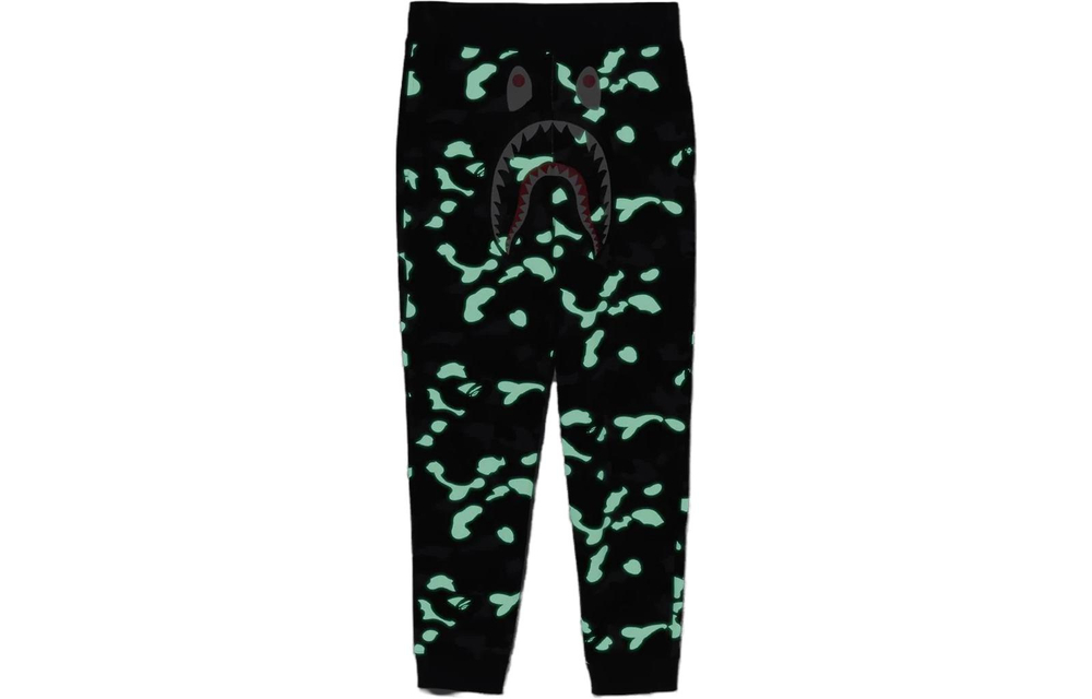 A Bathing Ape City Camo Shark Sweatpants