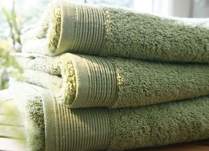 Полотенце Uni Lichen Blanc des Vosges 40x60 Зеленый