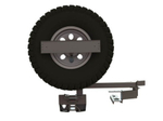 Калитка в штатный бампер Toyota Land Cruiser Prado 150
