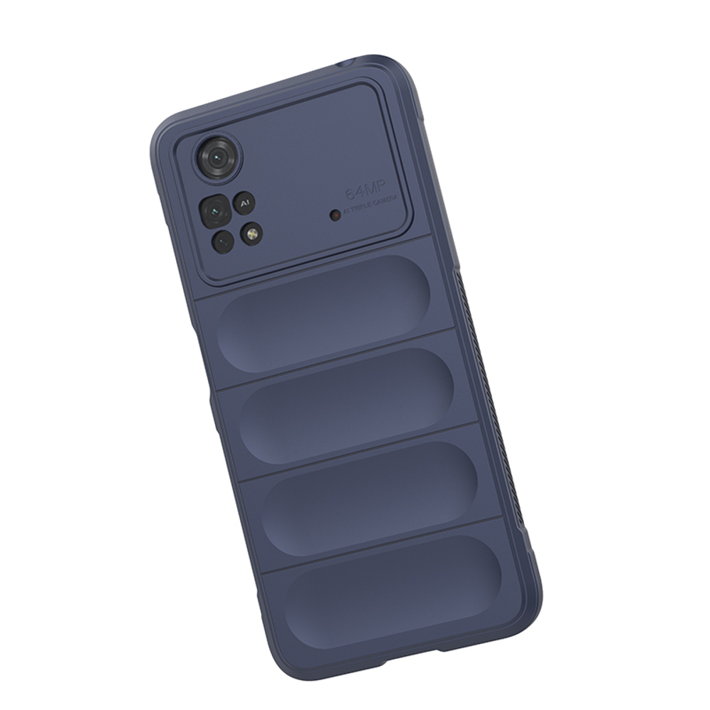 Противоударный чехол Flexible Case для Poco M4 Pro 4G