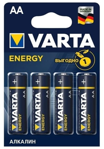 Varta ENERGY LR6 AA BL4 Alkaline 1.5V (4106)