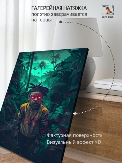 Картина на стену Тропики 30х40см 1шт.