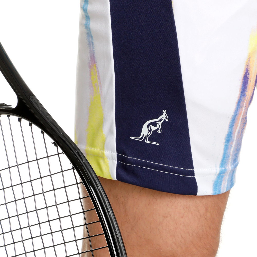 Мужские теннисные шорты Australian Ace Blaze Shorts Men - White