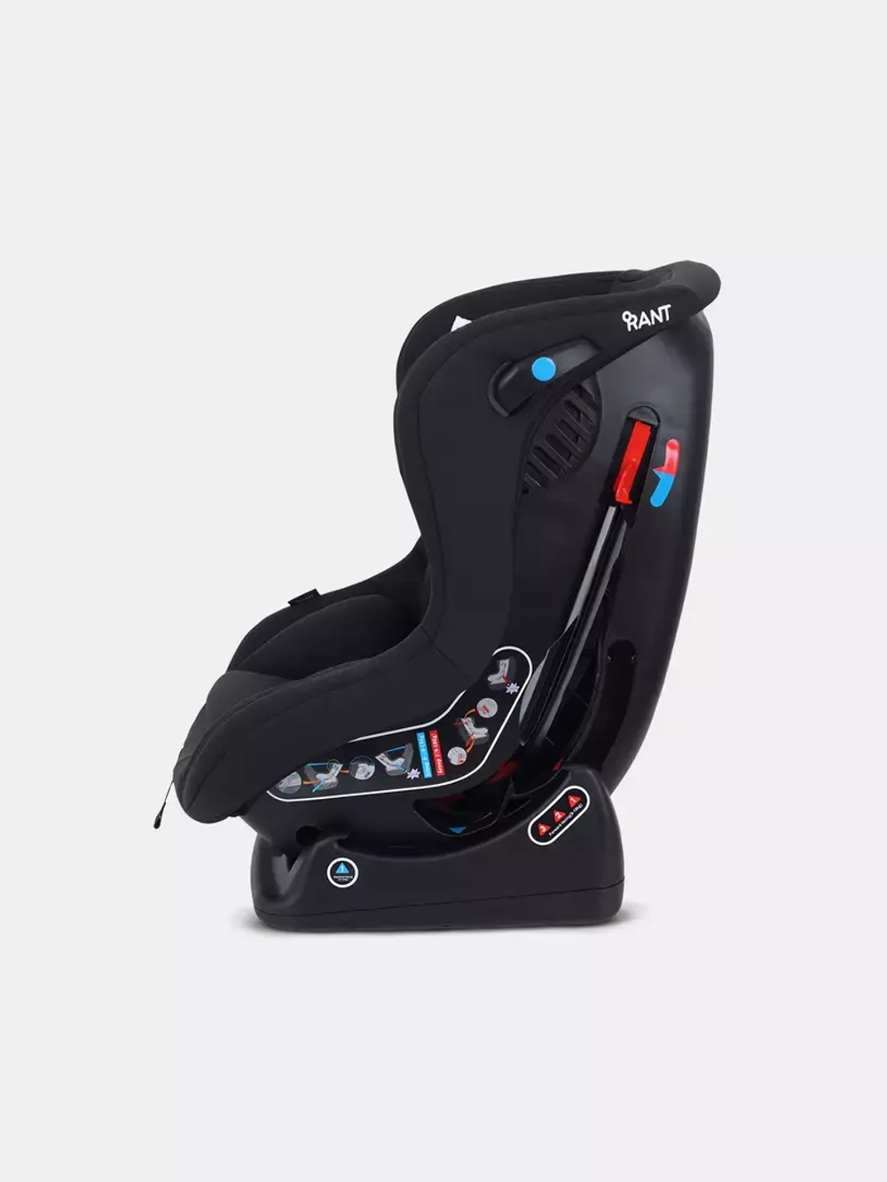 Автокресло RANT LB-777 "Pilot" (Black) группа 0-1 (0-18 кг)