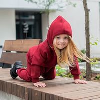 Комбинезон с капюшоном и карманами "Гранат" утепленный