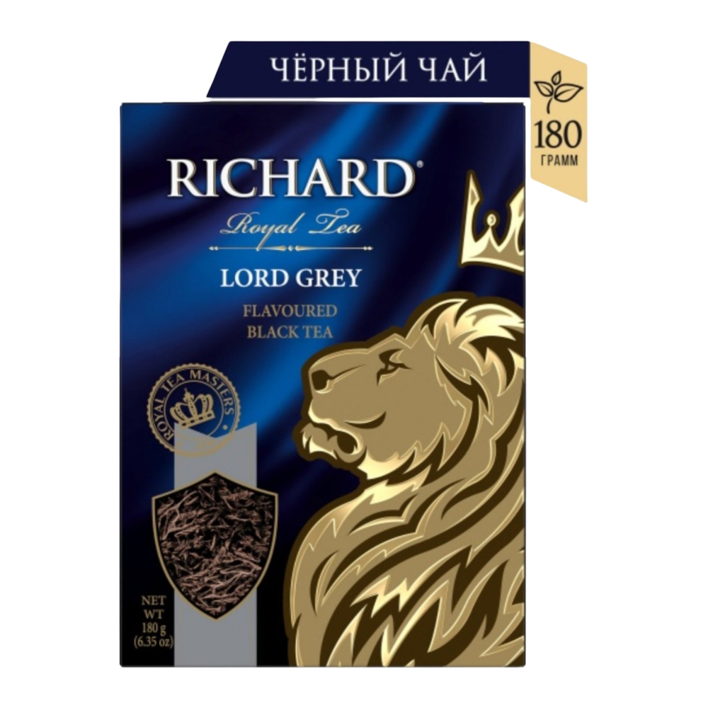 Чай Richard Lord Grey/Лорд Грей черн аромат лист 180г