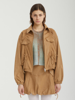 Женская Куртка Collection Suede Shirring