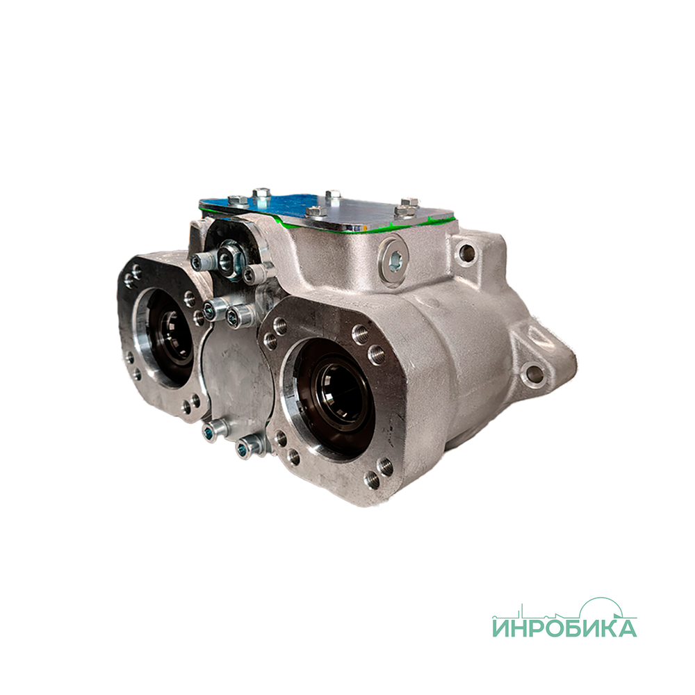 Коробка отбора мощности ISO для КПП ZF 700 Нм с двумя выходами с пневматическим включением 01004302176