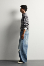 ДЖИНСЫ BAGGY С РАЗРЕЗАМИ — ZARA · 4060/450