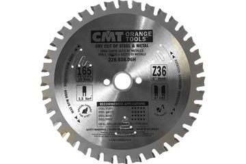 Диск пильный 165x20x1,5/1,2 0° FWF Z=36 4100 об/мин CMT 226.036.06H